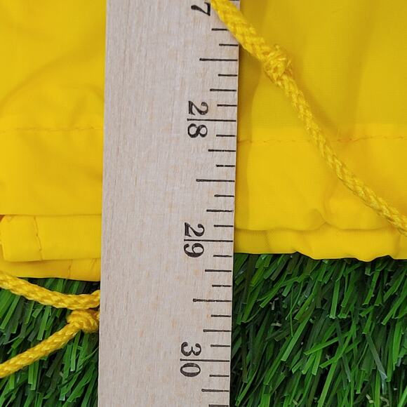 Vintage 60s Champion Coach Jacket XS/S 19x29 Yellow - Picture 6 of 14